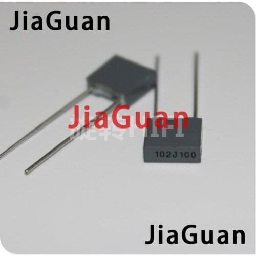 100pcs Xiamen Faratronic CL23B 102 1000PF 100V 1NF P5MM FARA gray CL23 film capacitor 102/100V 0.001UF 100VDC