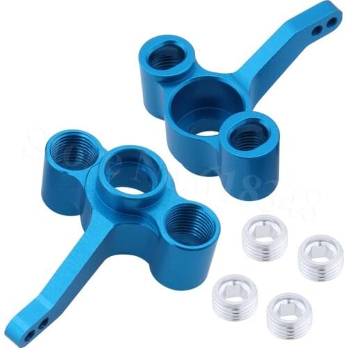 2Pcs Aluminum Steering Hub Carrier Knuckle For FS Racing 1/10 Monster Truck Upgrade Parts Metal Baja Helion Dominus SC 511484