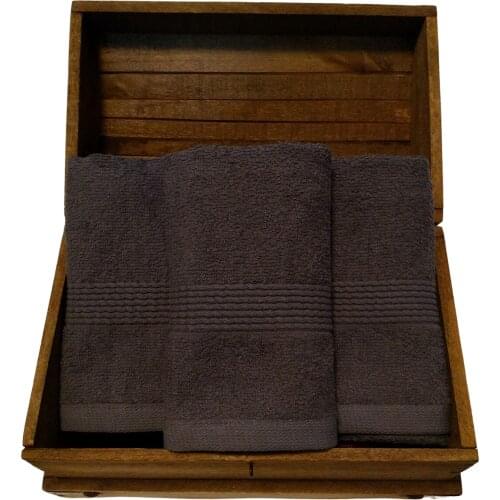 3 PIECE TINY GUEST HAND TOWEL 2021 NEW SERIES 30X50 cm RESISTANT TO FREQUENT WASHING, 1st QUALITY