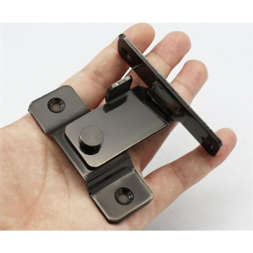 304 Stainless Steel Sliding Door Buckle Hook Latch Lock Decoration Ornaments Toilet Doors Right Angle Sliding Door Buckle