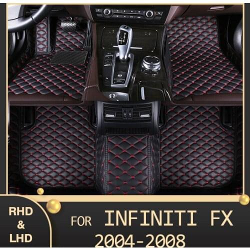 MIDOON Car floor mats for Infiniti FX series 2004 2005 2006 2007 2008 Custom auto foot Pads automobile carpet cover