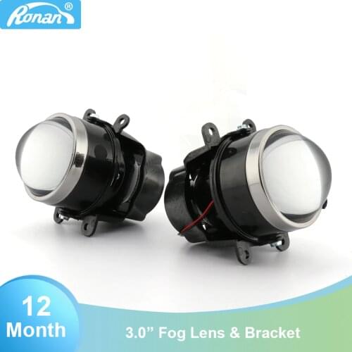 3.0inch G2 type bi xenon Fog Light Waterproof projector lens D2S D2H H11 Lamps for Ford Mazada Mitsubishi Pajero Subaru