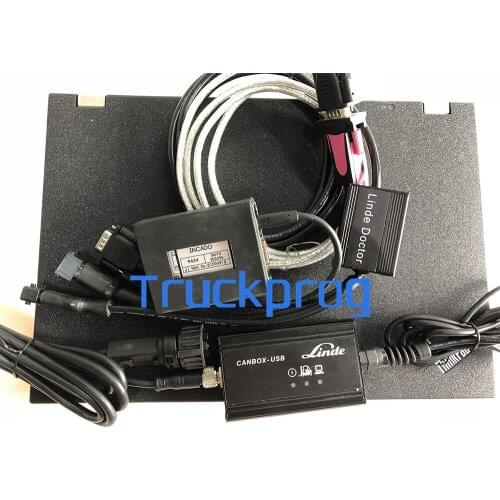 For Judit Incado Box Diagnostic Kit JUDIT 4 Jungheinrich Linde canbox doctor forklift truck diagnostic kit+CF19 Laptop