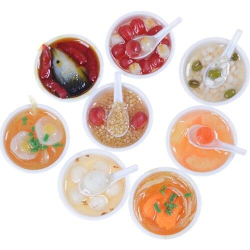 Chinese Early Education Food Kitchen Toys Dollhouse Miniature Kids Play Food Toy Doll Food Miniatura Kitchen Accessories