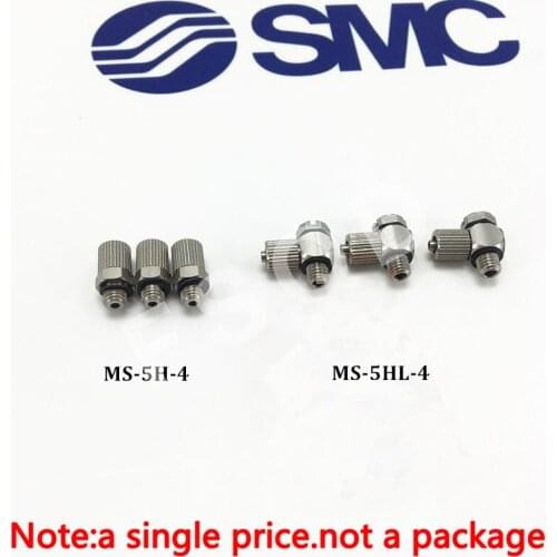 MS-5H-4 MS-5HL-4 SMC Miniature Fittings Stainless Steel 316 MS series pneumatic component air tools