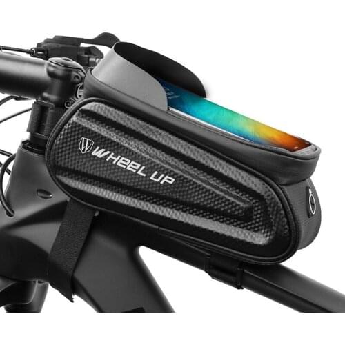 Rainproof Bicycle Bags Frame Front Top Tube Cycling Bags Reflective 7.0'' Phone Case Touchscreen Bag MTB Bicycle Accessories