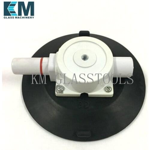 KM New Hand Pump Glass Suction Plate,Diameter:152mm(6"),Max 32KG,Hand pump vacuum sucker For Car GPS,Camera fixed sucker.BX1-D