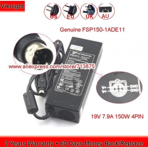 Genuine FSP150-1ADE21 FSP150-1ADE11 19V 7.9A 150W Charger for YAKUMO Q8M Power64 XD Laptop Power Supply