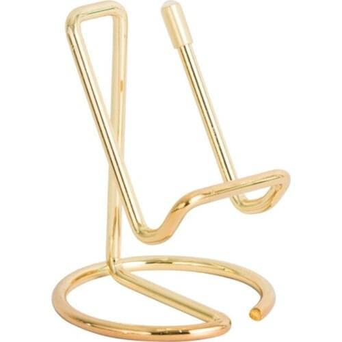 P82F Simple Universal Tablet Mobile Phone Support Holder Cellphone Stand Rack Office Desktop Bracket Shelf