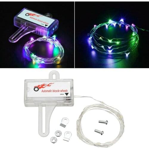 Led Bike Wheel Light, Waterproof Bright Bicycle Tire Lights Strip, Spoke Lights