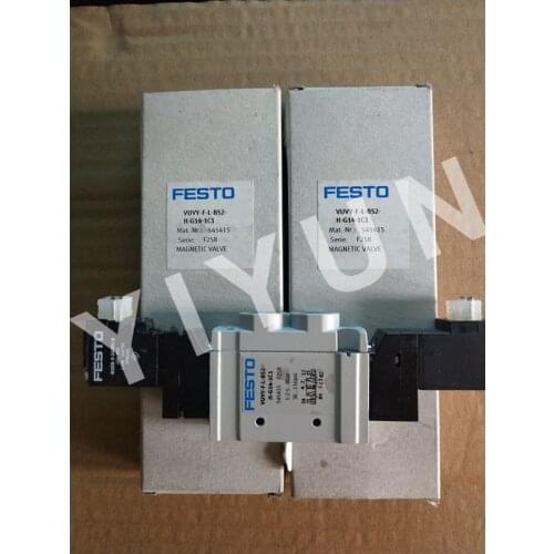 VUVY-F-L-M52-AH-G14-1C1 545421 VUVY-F-L-B52-H-G14-1C1 545415 VUVY-F-LP-B52-G14-1C1 15151224 FESTO Solenoid valve