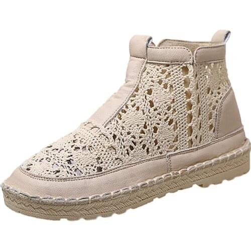 Womens Breathable Mesh Summer Shoes Lace Walking Shallow New Solid Non Slip Casual Shoes