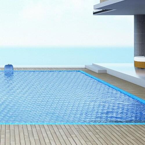 1.2*1.5m/ 1.2*2m Solar Tarpaulin Swimming Pool Polypropylene Insulation Film Inflated Pool Sunblock Dust-proof Cover Dropshipp