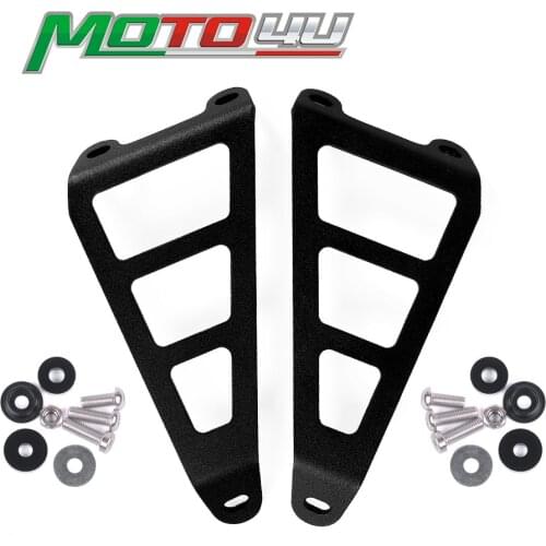 2PCS Motorcycle Exhaust Hanger Bracket Motorcycle parts For SUZUKI GSXR1000 GSXR 1000 2009 2010 2011