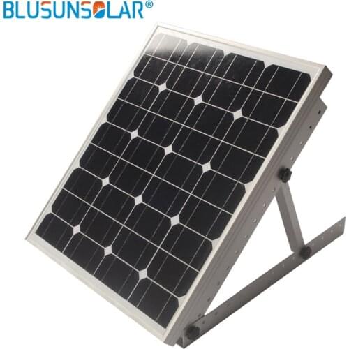 55.6*29cm Triangle Aluminum panel mounted bracket 28 inchTriangel Back Beam 150W Solar Panel Roof Mounting Bracket For Van