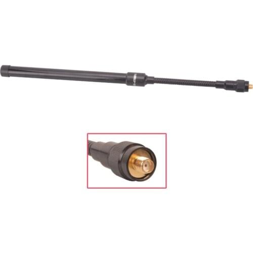 UHF walkie talkie antenna high gain Goose Tube Tactical Antenna 400-470MHz Bendable two-way radio Antenna SMA-Female Connector