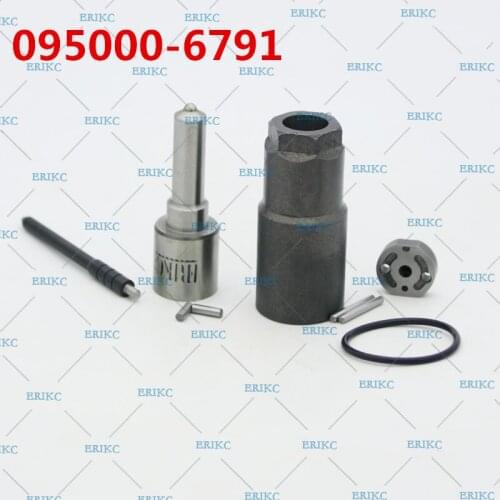 ERIKC Diesel Injector Assembly Repair Kits For Fuel Injectors 095000-6791 Overhaul Kits Include Valve 36# Nut And Valve Rod