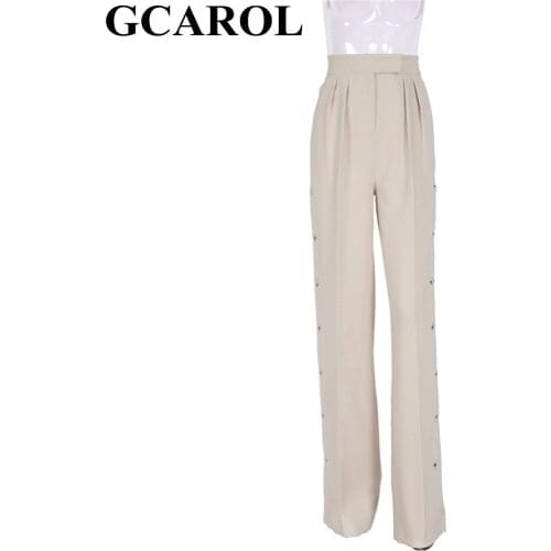 Женские свободные брюки GCAROL China At AliExpress