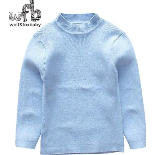 Retail 0-10 years sweater cotton childrens clothing boy baskets warm sweater spring autumn fall winter