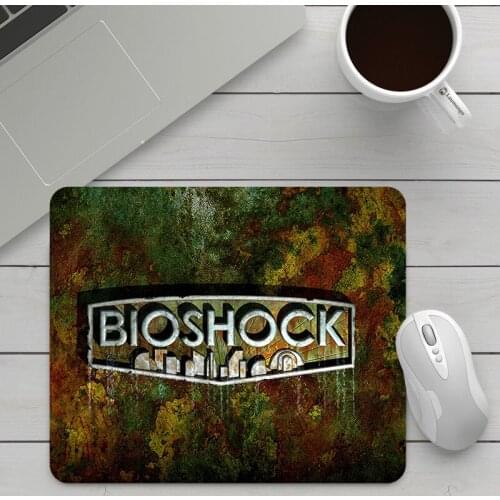 Bioshock Mousepad Anime Mat Full Gamer Pc Gaming Keyboards Accessories Stitch Hot Pad for Mouse Csgo Mausepad Table Pads Varmilo