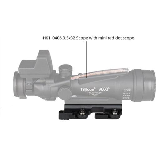 PPT Hunting Scope Mount Part 6063 Aluminum Adapter Amount For Red Dot and Scope OS24-0234