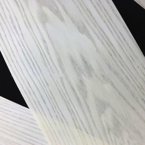 Natural Genuine White Ash Wood Veneer Furniture about 16cm x 220 - 260cm