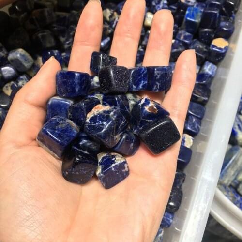 Natural Oval Cabochon blue-veins stone blue-veins Gem stone for Jewelry