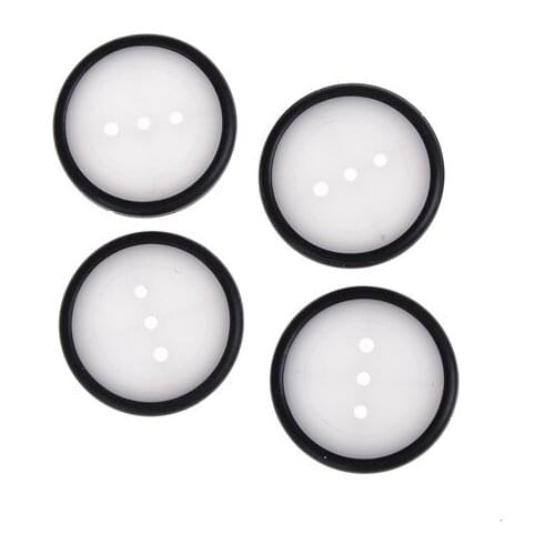 New 4pcs/lot Rubber Car Tire DIY Toy Wheels Model for Robot Parts 29.5*3*1.9mm