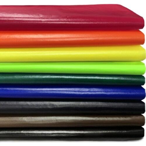 Width 59'' Chinese Style Pure Color Wash Free Waterproof Bright Fabric By The Yard For Down Jacket Shoes Pants Material