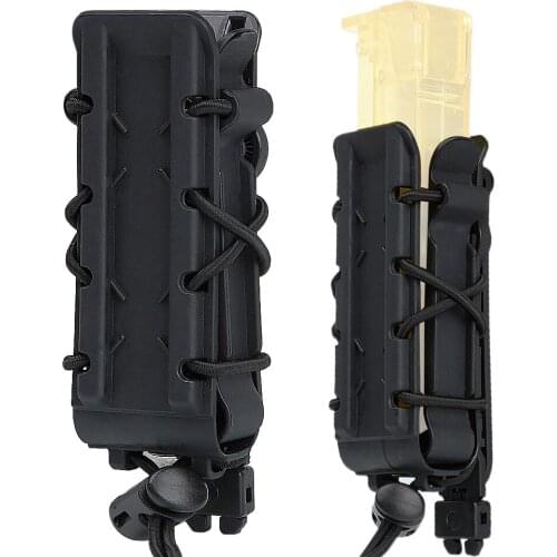 Tactical Gear 9mm Magazine Pouch Airsoft Pistol 45ACP Fast Magazine shell Bag holster with Waist Belt Clip molle pouch