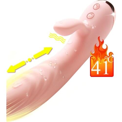 G spot Stimulate Vibrators Electromagnetic Pulse thrusting dildo vibrator with heating function Waterproof vibromasseur sex toys