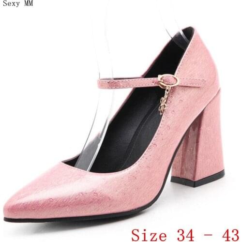 High Heels Women High Heel Shoes Pumps Stiletto Woman Party Wedding Shoes Kitten Heels Plus Size 34 - 40 41 42 43