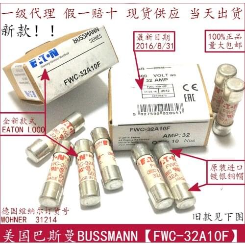 100% Original FWC-32A10F FWC-25A10F FWC-20A10F FWC-16A10F FWC-10A10F FWC-6A10F 10*38 600V