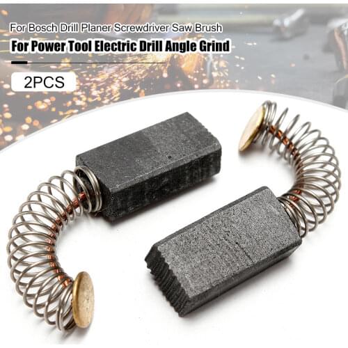 5x8x15.5mm Carbon Brushes for Bosch Drill Planer Screwdriver Saw Brush for Power Tool Electric Drill Angle Grind