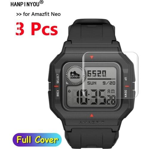3Pcs/Lot for Xiaomi Amazfit Neo Wrist Band Bracelet Ultra Thin HD Clear Soft TPU Hydrogel Film Screen Protector (Not Glass)