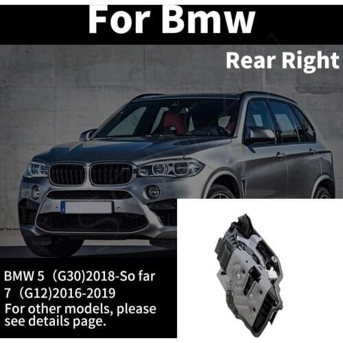 Car Door Lock Latch Actuator 51227281958 for BMW 5 G30 7 G12 X5 X6 Rear Right