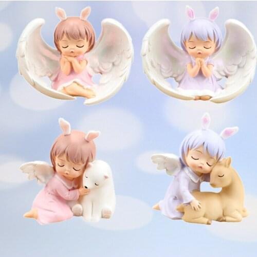 Net Red Girl Heart Angel Model Baking Cake Decoration Ornaments Girls Bedroom ChildrenS Room Home Decoration Furnishings