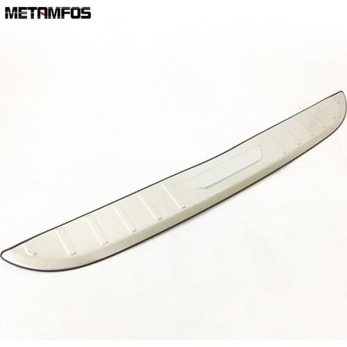 For Mazda CX-3 CX3 2017-2020 2021 Exterior Rear Bumper Foot Plate Tail Door Sill Scuff Guard Sticker Protector Car Accessories