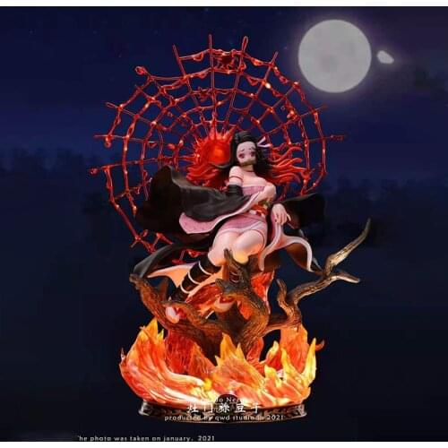 Demon Slayers Blade Nidouzi GK Limited Statue Figure