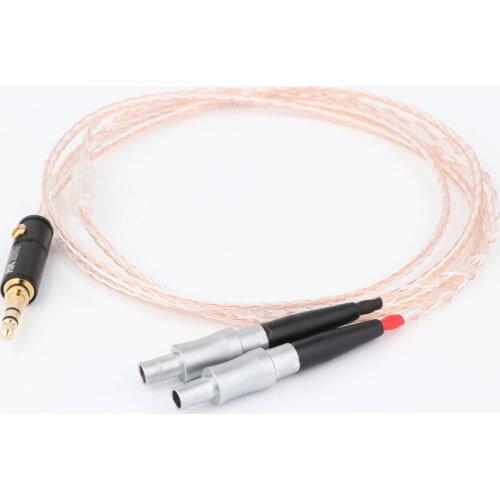 HI-END 5N OCC pure copper Audio upgrade Cable For HD800 HD 800 headphones Cable hifi audio headphone interconnect cable