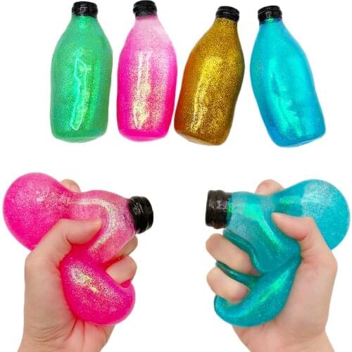 Jumbo Kawaii Drinks Cute Funny Squishy Beverage Squeeze Toys Antistress Stress Reliever Autism Needs Adult Toys For Children