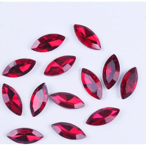 Red Horse Eye Rhinestone Glue On Tape Clothes For Crafts Crystals Rhinestone For Wedding Dress Thermomix DIY Accessory Sticker F