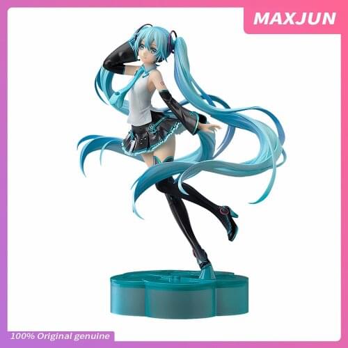 MAXJUN 25cm VOCALOID Anime Miku Figure 1/8 V4 Chinese PVC Action Figure Collection Model Doll Toys Collectibles ornaments
