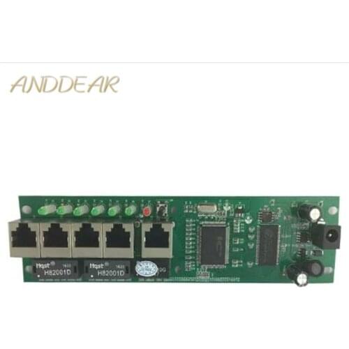 Mini size intelligent wired distribution box 5-port router modules OEM pcb module 192.168.0.1 wire router manufacturer