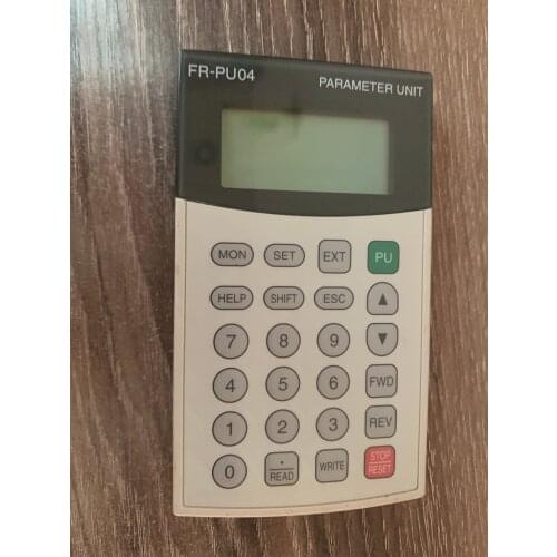 Inverter operation panel FR-PU04 second hand used