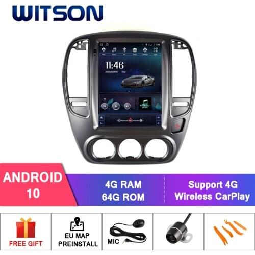 WITSON Tesla screen Tesla For NISSAN SYLPHY/BLUEBIRD 2008-2012 4GB 64GB Car Radio Multimedia Video Player Navigation GPS Android