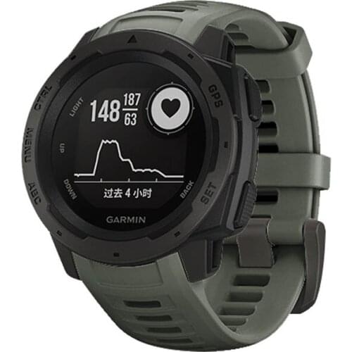 Etmakit Sport Silicone Strap Quick Release Replacement Watch Band for Garmin Instinct NK-Shopping