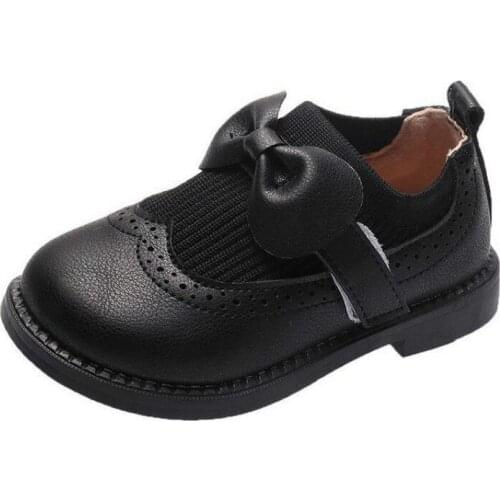 2021 Winter New Girls Warm Plush Shoes Mary Janes Thermal Shoes Plaid Kids Hot Flats Child Dress Shoes Baby Toddlers