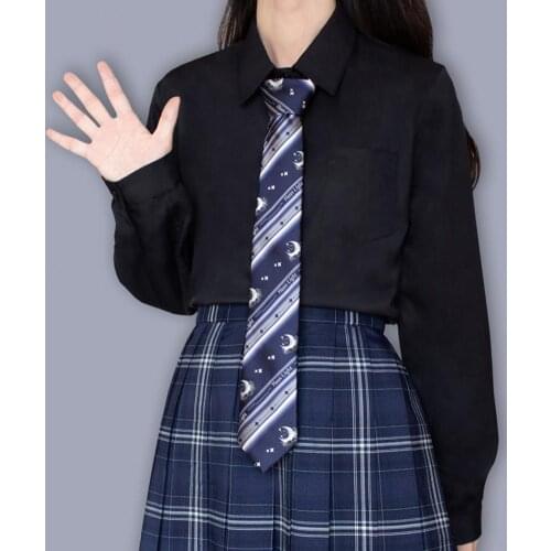 JK Uniform Neck Tie Girls Preppy Style Necktie Japanese School Uniform Striped Bow Tie Female Bow-knot Women Apparel Accessories