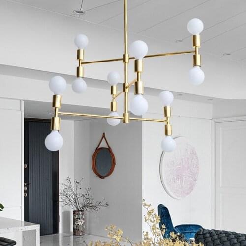 Nordic stone copper christmas balls lighting for boys room hanglampen ventilador de techo living room decoration